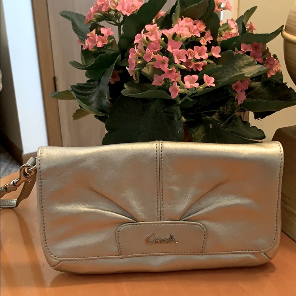 Silver Coach purse!
